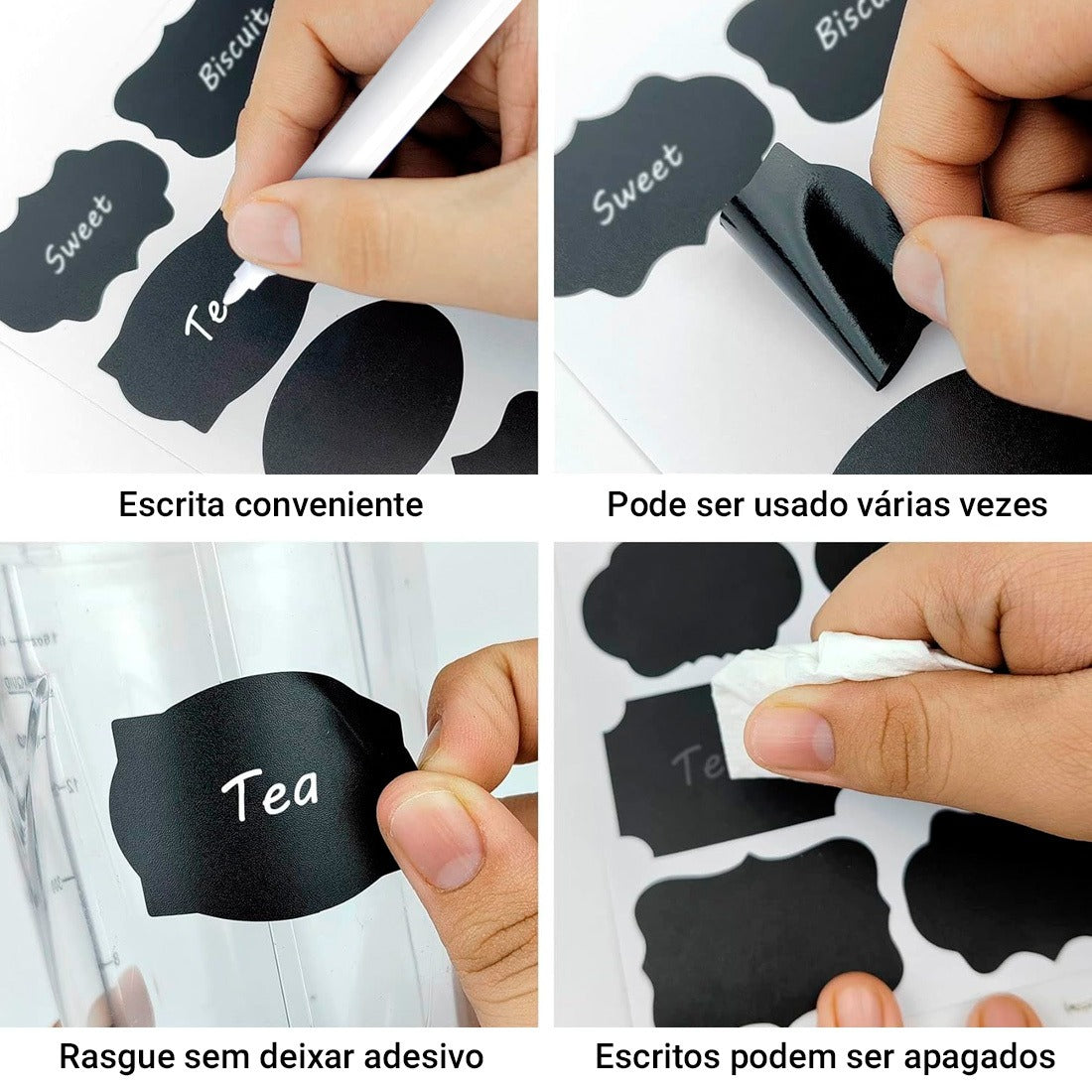 Conjunto 16 Potes Herméticos Croix Empilhavel Tampa E Trava Conjunto 16 Potes Herméticos Croix Empilhavel Tampa E Trava